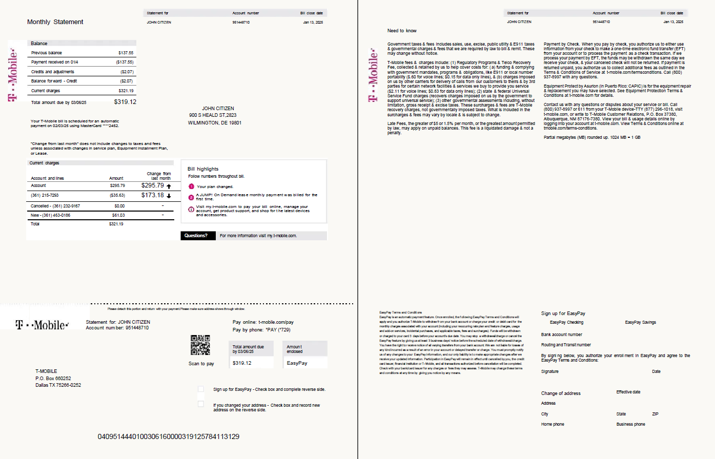  Minol USA business utility bill 